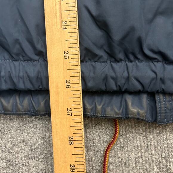 Polo Ralph Lauren Men's XL Navy Blue Down Puffer Hooded Vest Zip Snap - Picture 8 of 8